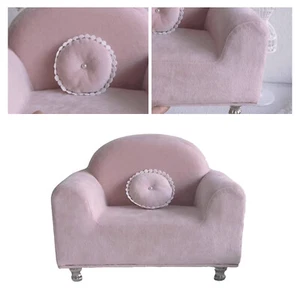 Miniature Furniture 1/6 Dolls house Sofa Armchair Royal Palace Living Room - Picture 1 of 15