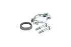 Exhaust Pipe Fitting Kit fits RENAULT TWINGO Mk2 1.5D Front 07 to 14 BM Quality