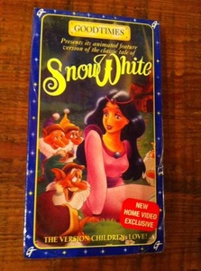 Snow White Video Vhs The Version Children Love - Imagen 1 de 2