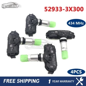 4x 52933-3X300 TIRE PRESSURE MONITOR SENSOR TPMS For 2010-2014 Hyundai Elantra - Picture 1 of 11
