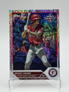 2023 Topps Pro Debut #PD-68 BRADY HOUSE | Sparkle Foil /175 - Picture 1 of 2