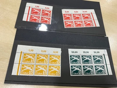 Gdansk 298-300 con bisagra 1938 correo aéreo bloques MNH. N76 Foto 1 de 4