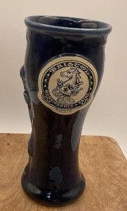 Bristol Renaissance Faire 2009 Wizard Grey Fox Pottery Goblet Cobalt Blue 8”H - Picture 1 of 4