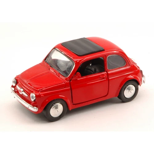 FIAT 500 F 1957 RED 1:32 New Ray Auto Stradali Modellino Nuovo - Immagine 1 di 1