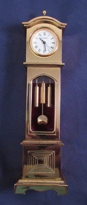 Vintage Miniature Bucherer Miniature Grandfather Clock - Image 1 of 4