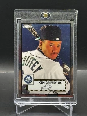 2021 Topps Chrome Platinum Anniversary Ken Griffey Jr. #493 - Image 1 of 2