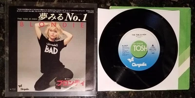 Debbie Harry Blondie 1980 The Tide is High 7" 45 JAPAN Stereo WWS-17081 NM - Image 1 of 4