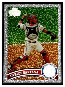 2011 Topps #209 Carlos Santana Diamond Anniversary - Picture 1 of 2