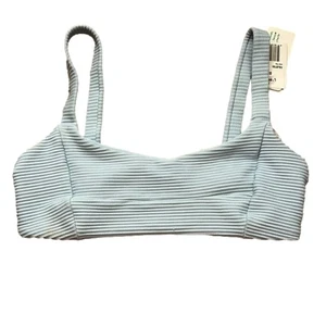 Revolve L*Space DD Cup Eco Chic Off The Grid Jess Top baby blue NWT - Picture 1 of 7