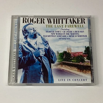 Roger Whittaker - The Last Farewell CD 2002 Live Concert Folk Deltamusic - Image 1 of 3