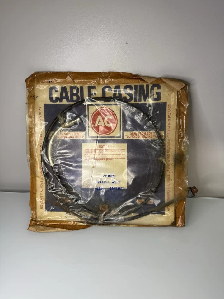 25032873 NOS AC Delco 1980 1981 Chevrolet Corvette Speedometer Cable W/O Cruise  - Image 1 of 4