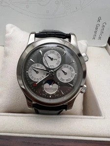 Jaeger-LeCoultre Master Control Grande Memovox Perpetual Calendar 146.3.95/1 B&P - Picture 1 of 14