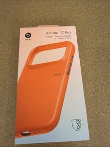Funda resistente Beats con MagSafe y control de cámara para iPhone 17 PRO naranja ABIERTA NUEVA - Imagen 1 de 6