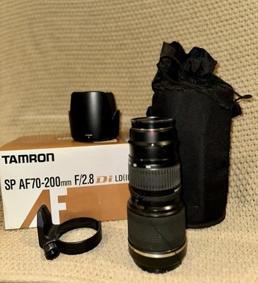 Tamron SP AF70-200mm F/2.8 DI LD(IF) Macro Sony Camera Lens (A-mount) - Image 1 of 4