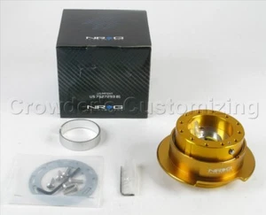 NRG Steering Wheel Quick Release Rose Gold Gen 2.5 - Picture 1 of 3