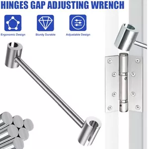 US Hinges Gap Adjusting Wrench Tool Door Hinge Repair Spanner Adjustable 14-19mm - Picture 1 of 13