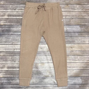 Pantaloni Joggers Mono B Mushroom Tan Soft Cloud Pull On Maglia Tasche Nuovi con etichette Medium - Foto 1 di 9