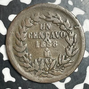 1888-Mo Mexico 1 Centavo Lot#T2689 - Picture 1 of 2