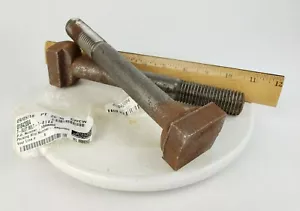 2x 1"-8 x 8" T-slot Bolt Die Bolt Tie Down Bolt Fastener Tee-slot Square Head - Picture 1 of 12