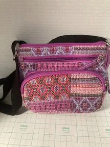 Cherry Blossom Women's Messenger Bag Adjustable Straps Quilted bag - Picture 1 of 4
