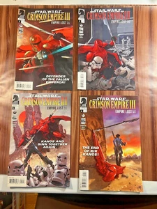 Star Wars Crimson Empire III Empire Lost Comic Book Lot Part 2 3 5 6 Dark Horse - Picture 1 of 12