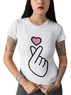 TAYLOR Bio Baumwolle Damen T-Shirt Black Pink K-POP Blackpink Girl Group Musik Korean