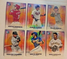 2021 Bowman Chrome Mega Box Dawn of Glory Refractors 1-20 Pick from drop down