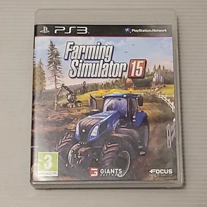 Farming Simulator 15 (Sony PlayStation 3 PS3, UK PAL, 2015) ~Completo con Manual - Imagen 1 de 3