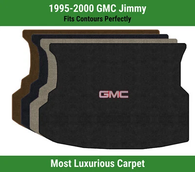 Alfombra de carga Lloyd Luxe para GMC Jimmy 1995-2000 con logotipo GMC 1 plateado/rojo Foto 1 de 4