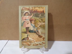 1900s Vara Alsklingar Swedish Softcover children's Book #821 Some Color Photos - Foto 1 di 10