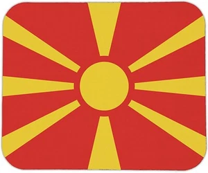 Almohadilla para ratón con bandera de Macedonia - Imagen 1 de 3