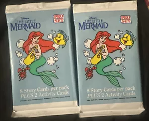 The little Mermaid story cards LOT Of 2 Packs 8 Story Cards & 2 Activity Cards - Picture 1 of 4