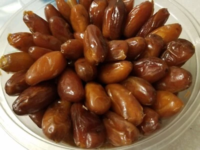 5LB ORGANIC PITTED DEGLET NOUR DATES /CERTIFIED ORGANIC/ NON-GMO/VEGAN/KOSHER  - Image 1 of 4