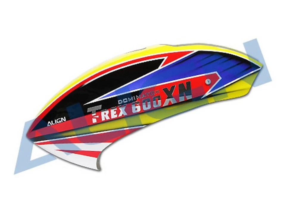 Align T-Rex 600XN Painted Canopy - Yellow : HC6183T - Image 1 of 3