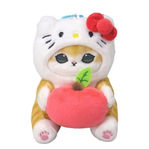 Nuevo Peluche Japonés Mofusand Hello Kitty Colaboración Apple Sin Usar - Imagen 1 de 4