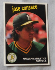 1989 Baseball Card Magazine #29 Jose Canseco Oakland Athletics Baseball Card