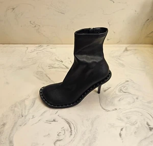 New! Stella McCartney 'Ryder' Stretch Bootie Black Womens 6 US 36 Eur MSRP $1095 - Picture 1 of 12