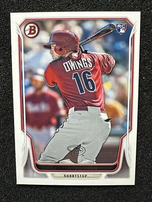 CHRIS OWINGS #219 2014 Bowman Baseball RC Rookie Card QTY Arizona Diamondbacks - Image 1 of 2