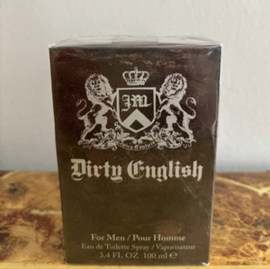 *2014 - Dirty English by Juicy Couture Men 3.3 / 3.4 oz /100 ml EDT Spray SEALED - Picture 1 of 3