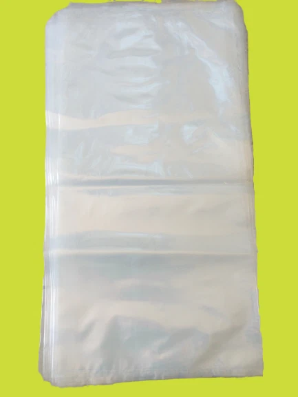 100 Large Heavy Duty Plastic Bags 330mm x 560mm Clear Poly 8 kg Packing Bags - image 1 of 1