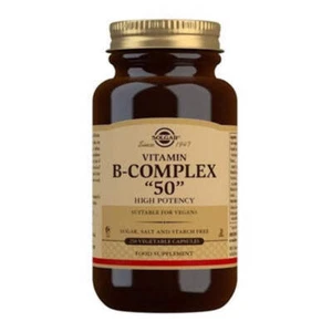 Solgar Vitamin B Complex "50" 250 Vcaps - Picture 1 of 1