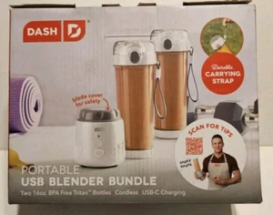 Dash☆Tragbarer USB Mixer Bundle☆Akku☆Neu im Karton☆Tragegurt - Bild 1 von 5