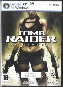 JEUX POUR WINDOWS XP-PC-DVD-TOMB RAIDER-UNDERWORLD-EN FRANÇAIS - Picture 1 of 2