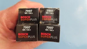 Bosch Super Plus-- Spark Plug -- #7997 #0242235665  WR7BC+  -- NEW lot of 4 - Picture 1 of 9