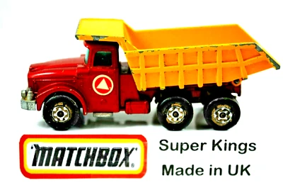 Matchbox Super-Kings K-19 SCAMMELL Tipper DUMP Truck w/ Rear Tipper Action - Image 1 of 4