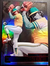 2023 Chronicles Essentials Red 10/199 CATFISH HUNTER #2 - Oakland Athletics 