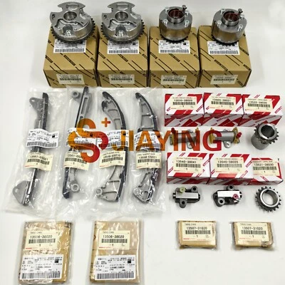 Timing Chain Kit Sprocket For Toyota Lexus Sequoia Tundra Land Cruiser LX570 5.7 - Image 1 of 4