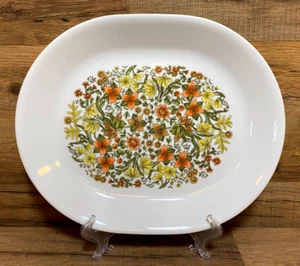 CORNING CORELLE - INDIAN SUMMER - 12" X 10" OVAL SERVING PLATTER - Picture 1 of 3