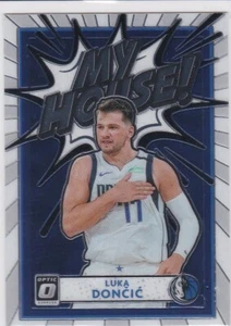 LUKA DONCIC Dallas Mavericks DONRUSS OPTIC MY HOUSE Basketball Card MAVS! - Picture 1 of 2