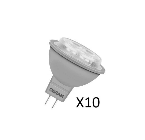 10 Stück Osram LED MR16 4,5W(35W) 827 350lm. 36G Grau - Bild 1 von 1